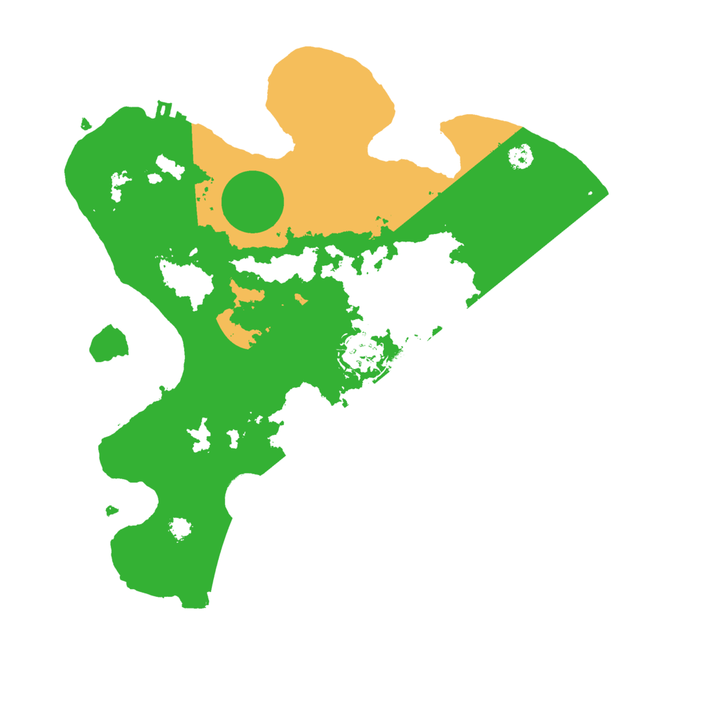 Biome Rust Map: Procedural Map, Size: 3000, Seed: 7120