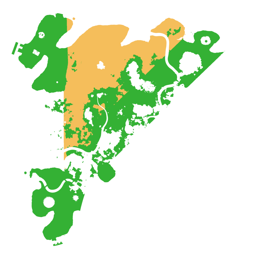 Biome Rust Map: Procedural Map, Size: 4050, Seed: 1197676804