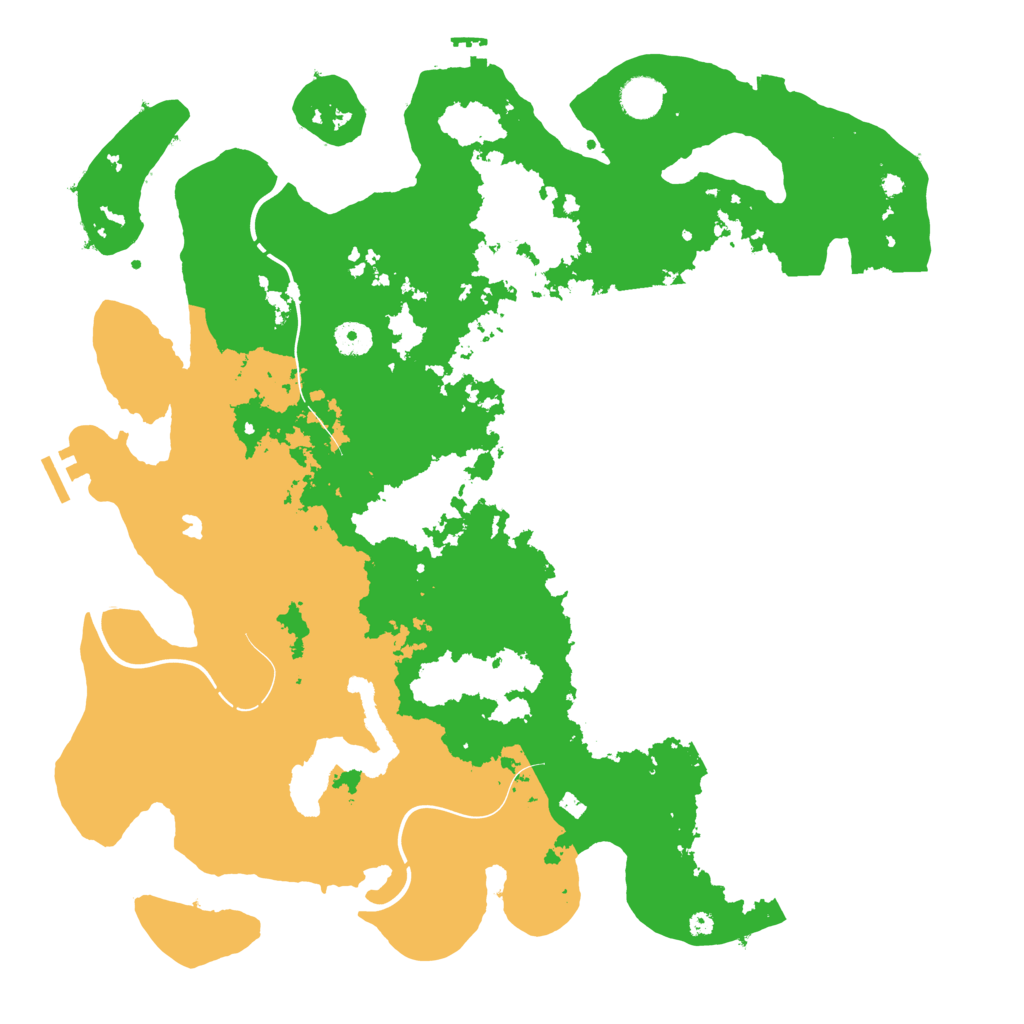Biome Rust Map: Procedural Map, Size: 4250, Seed: 46635375