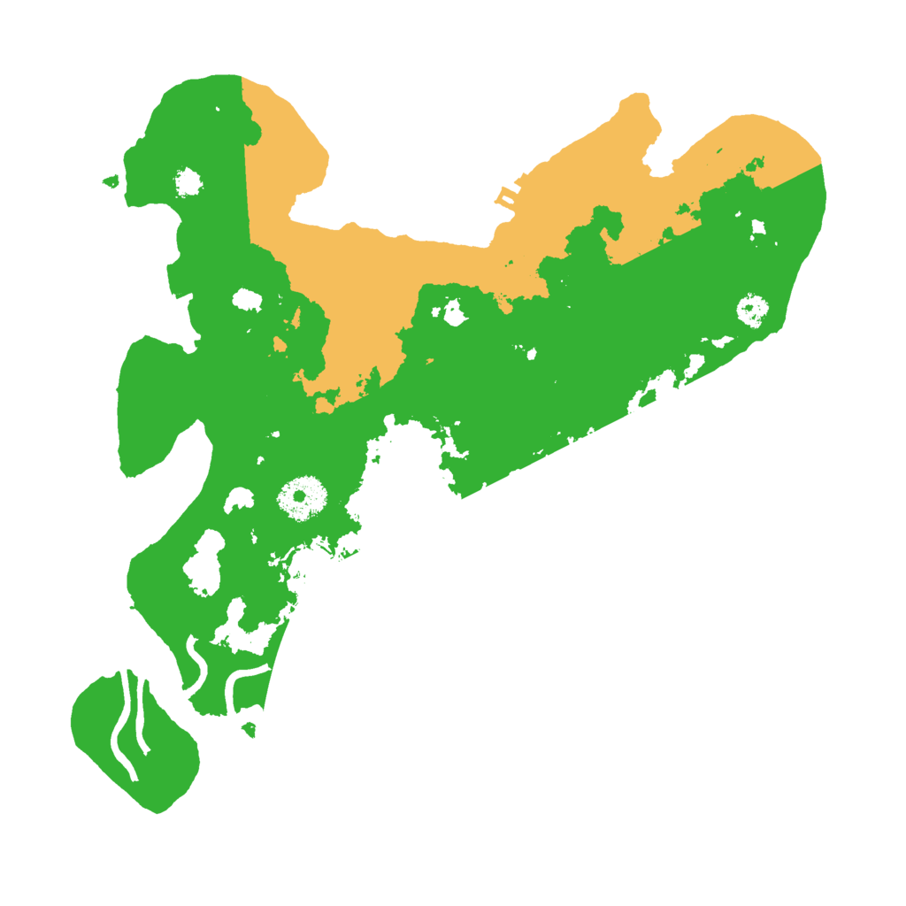 Biome Rust Map: Procedural Map, Size: 3000, Seed: 769529026