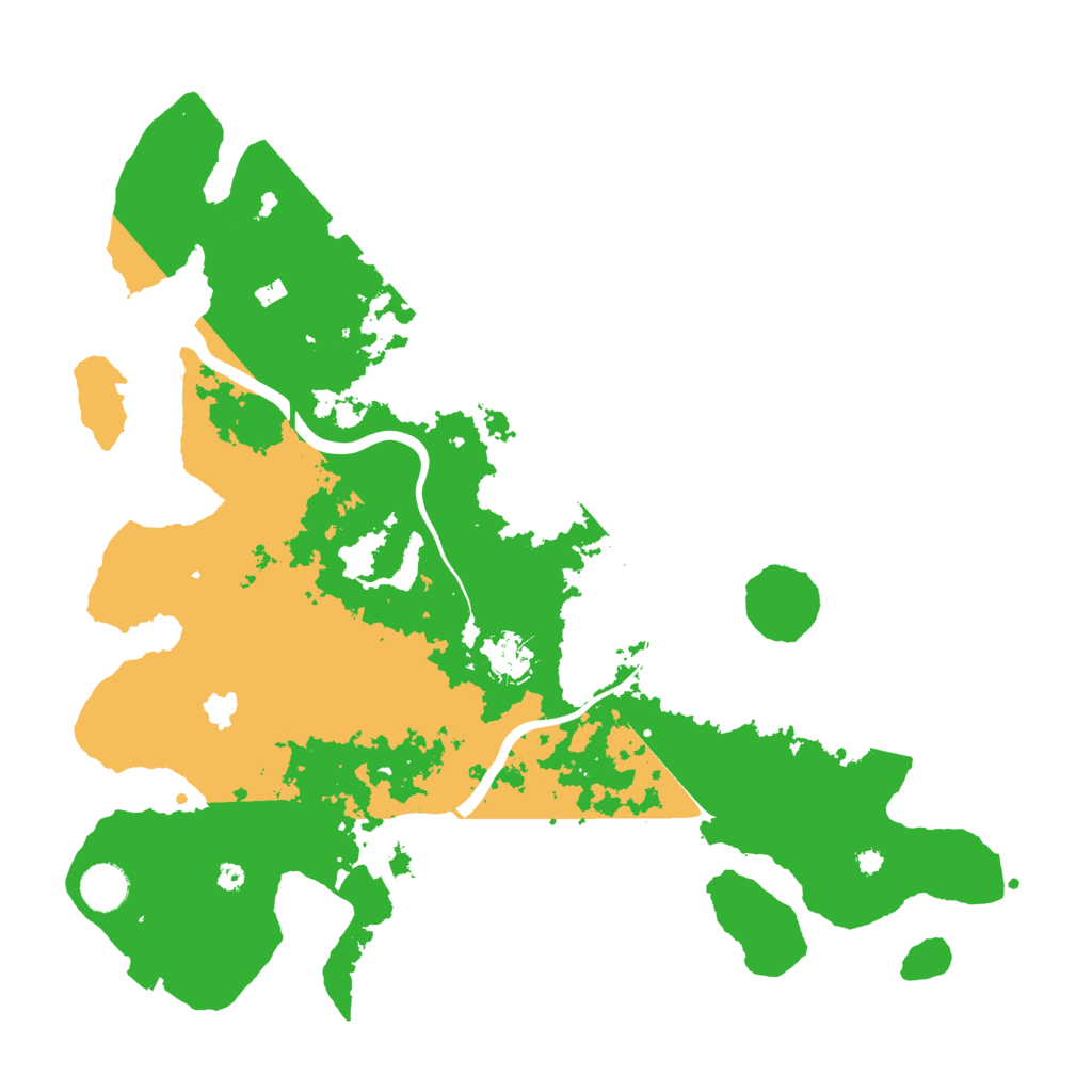 Biome Rust Map: Procedural Map, Size: 4000, Seed: 249289168
