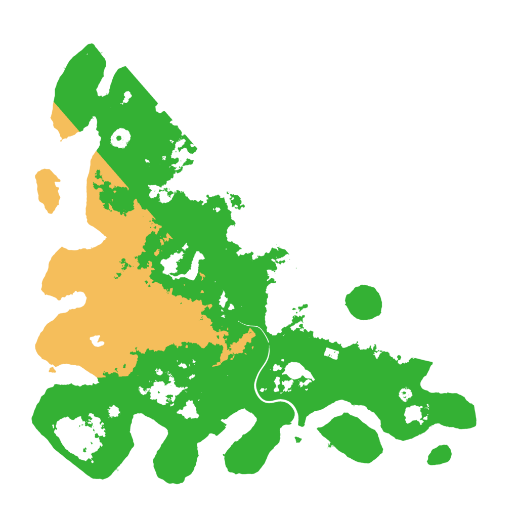 Biome Rust Map: Procedural Map, Size: 4000, Seed: 249289168