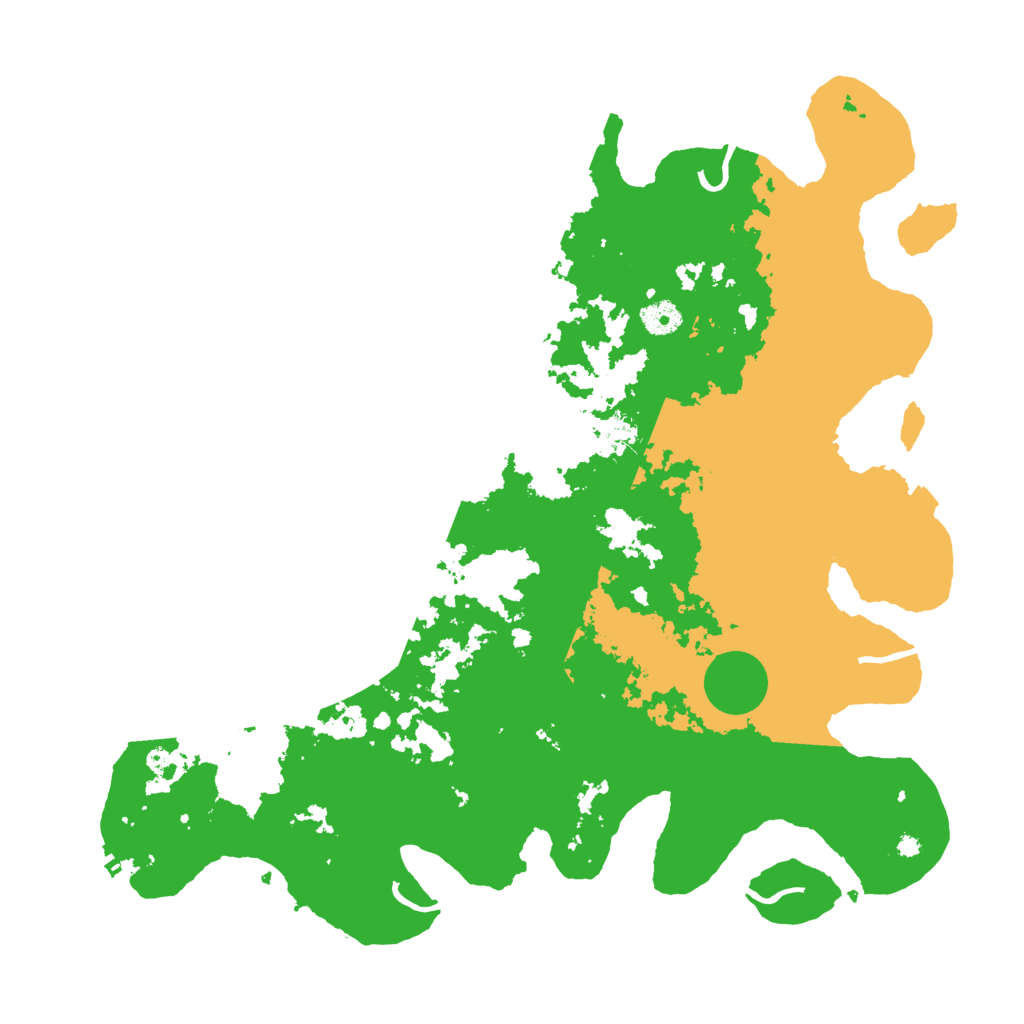 Biome Rust Map: Procedural Map, Size: 4250, Seed: 351059953