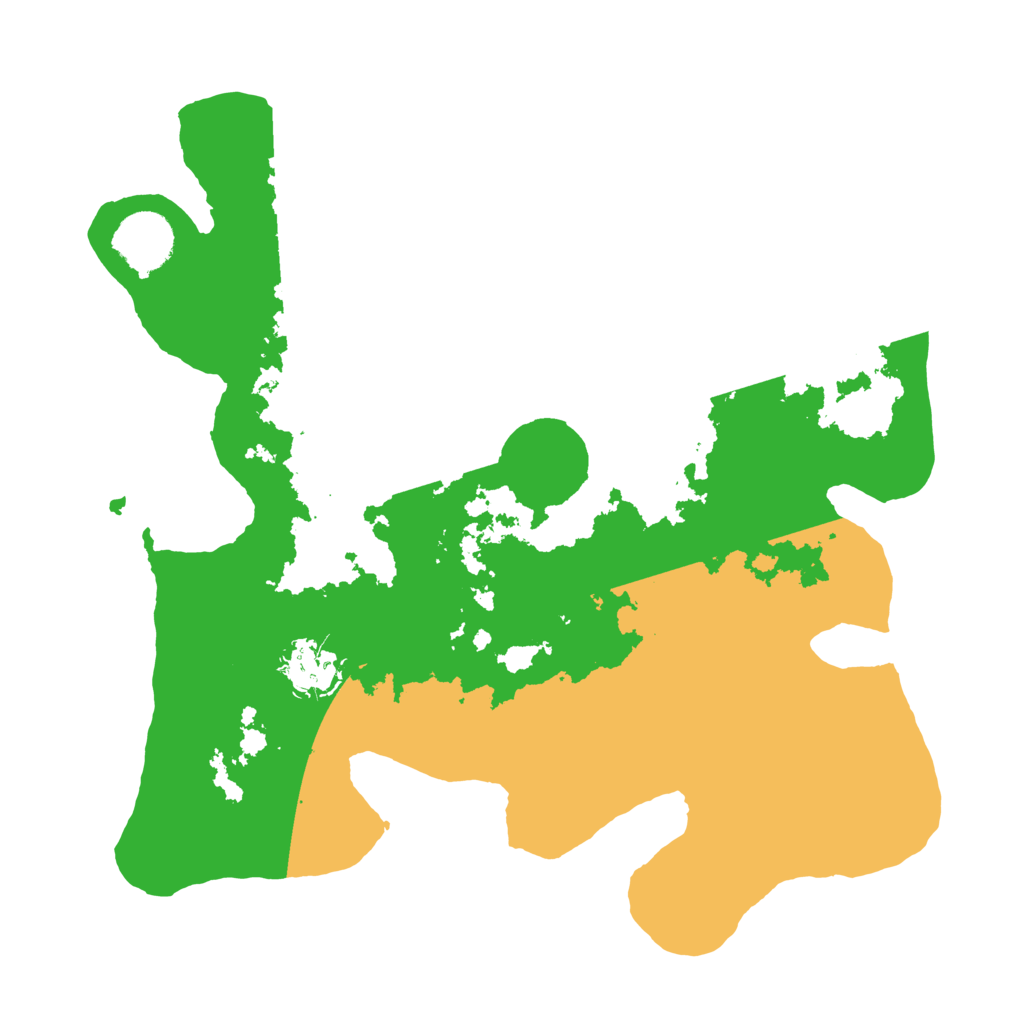 Biome Rust Map: Barren, Size: 3200, Seed: 56656