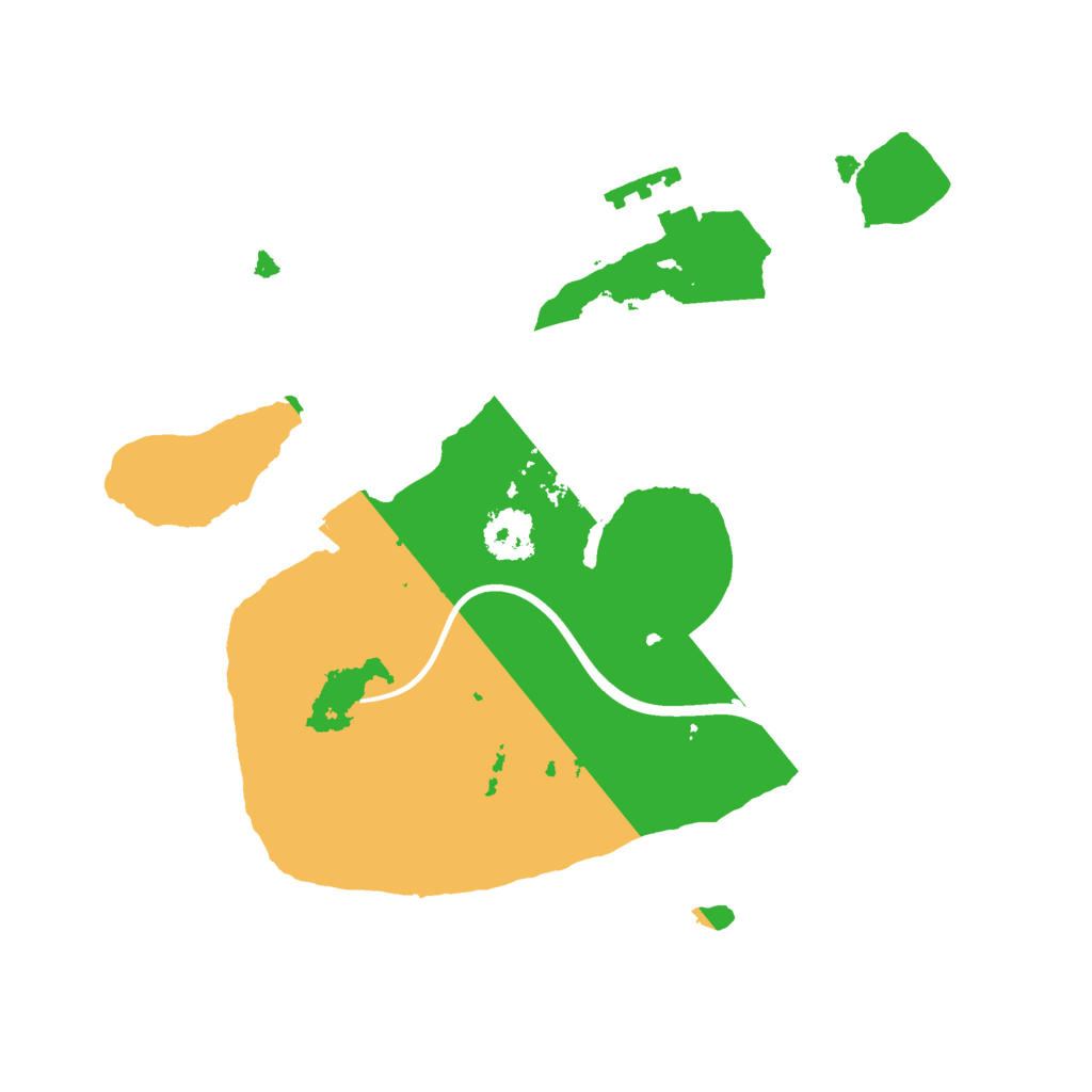 Biome Rust Map: Procedural Map, Size: 2125, Seed: 1337