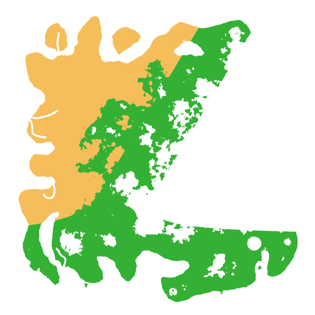 Biome Rust Map: Procedural Map, Size: 4000, Seed: 37824