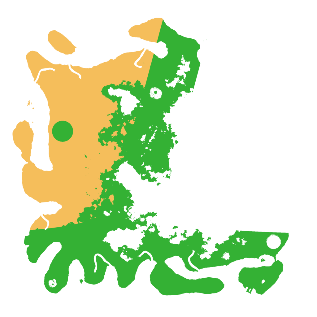 Biome Rust Map: Procedural Map, Size: 4000, Seed: 7192023