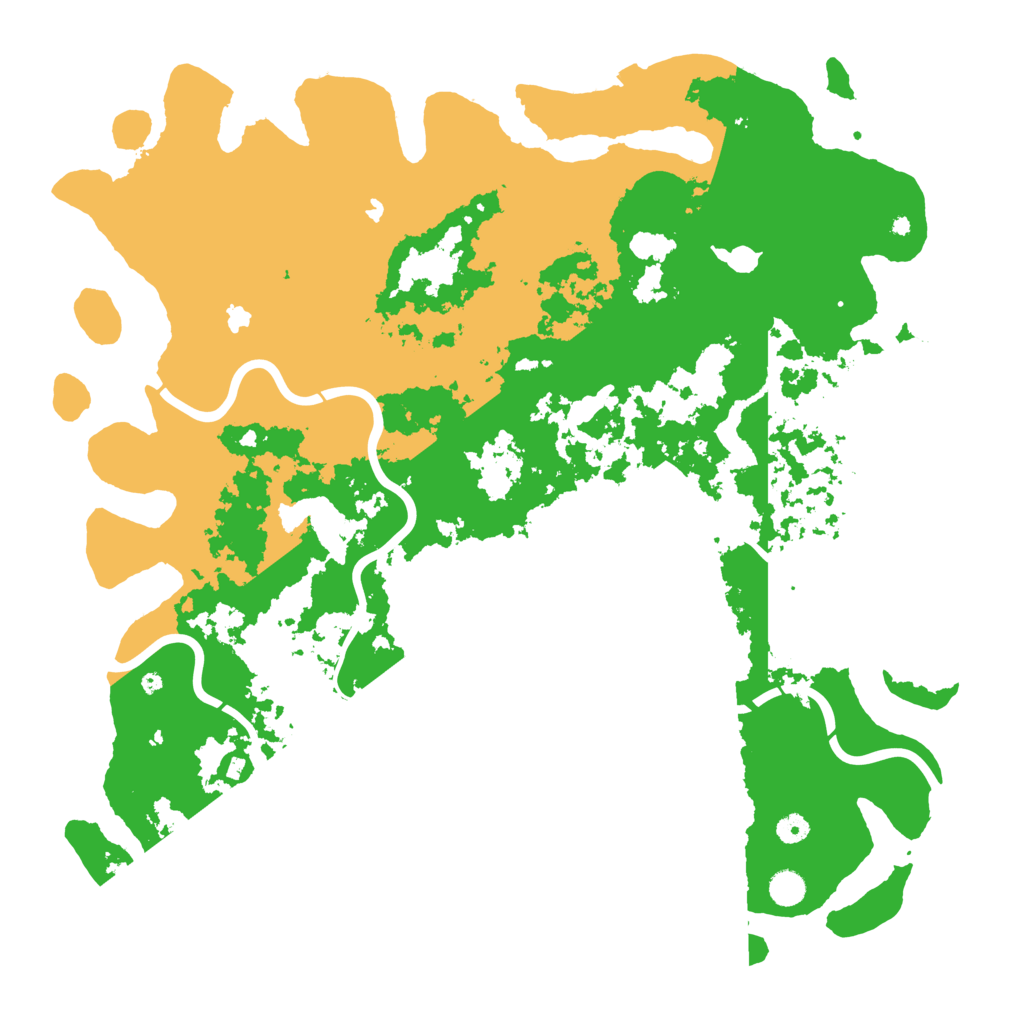 Biome Rust Map: Procedural Map, Size: 5000, Seed: 1471882839