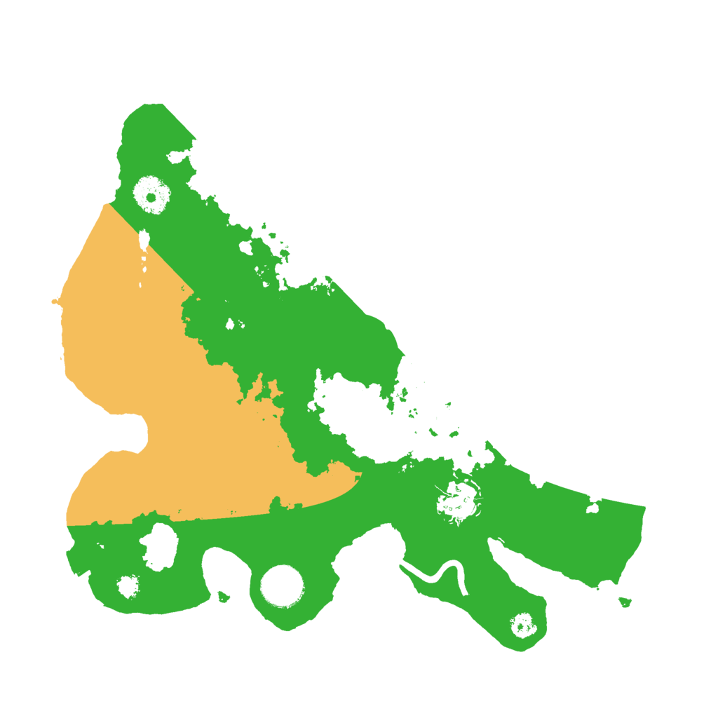 Biome Rust Map: Procedural Map, Size: 3000, Seed: 906839886