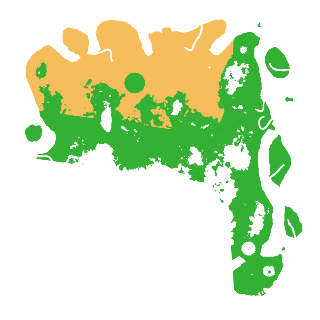 Biome Rust Map: Procedural Map, Size: 4100, Seed: 12662644