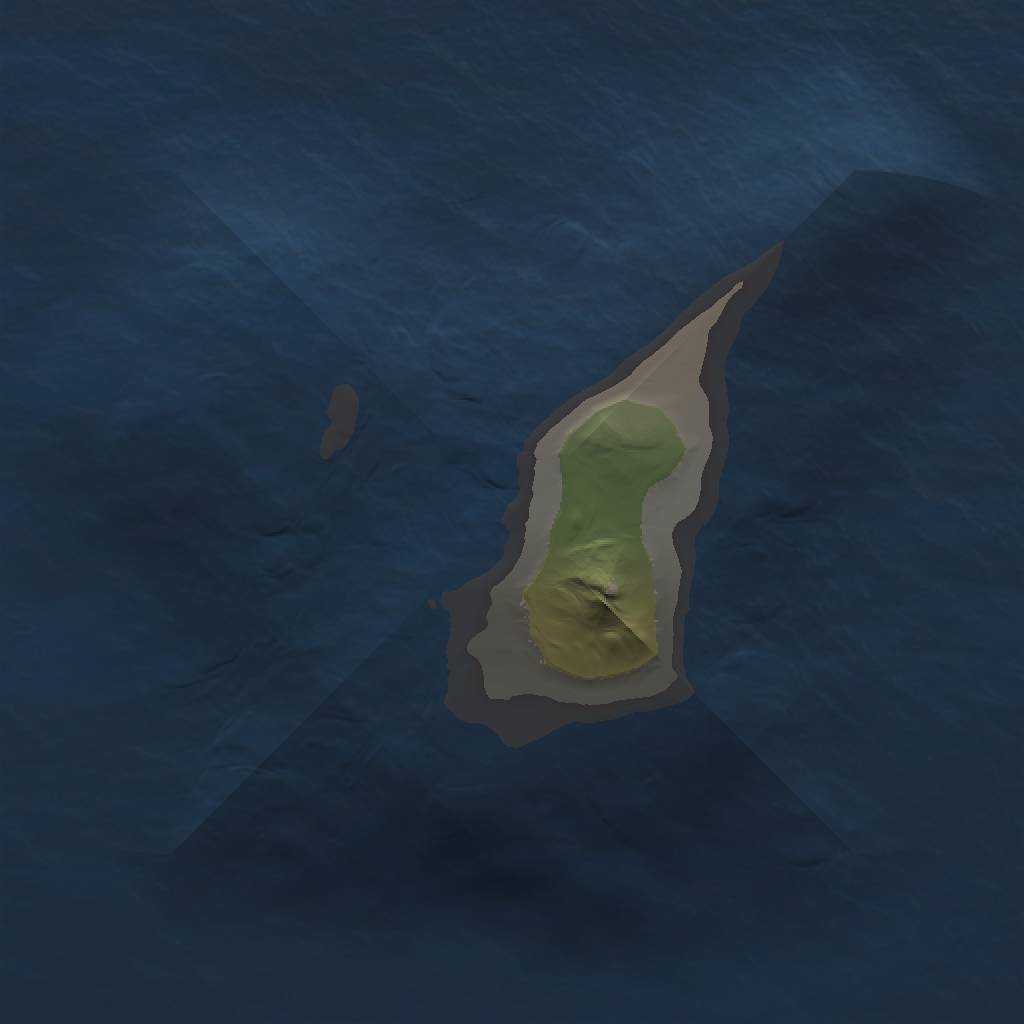 Rust Map: Barren, Size: 1000, Seed: 67, 2 Monuments