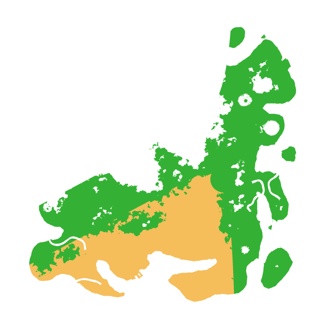 Biome Rust Map: Procedural Map, Size: 3750, Seed: 1268469
