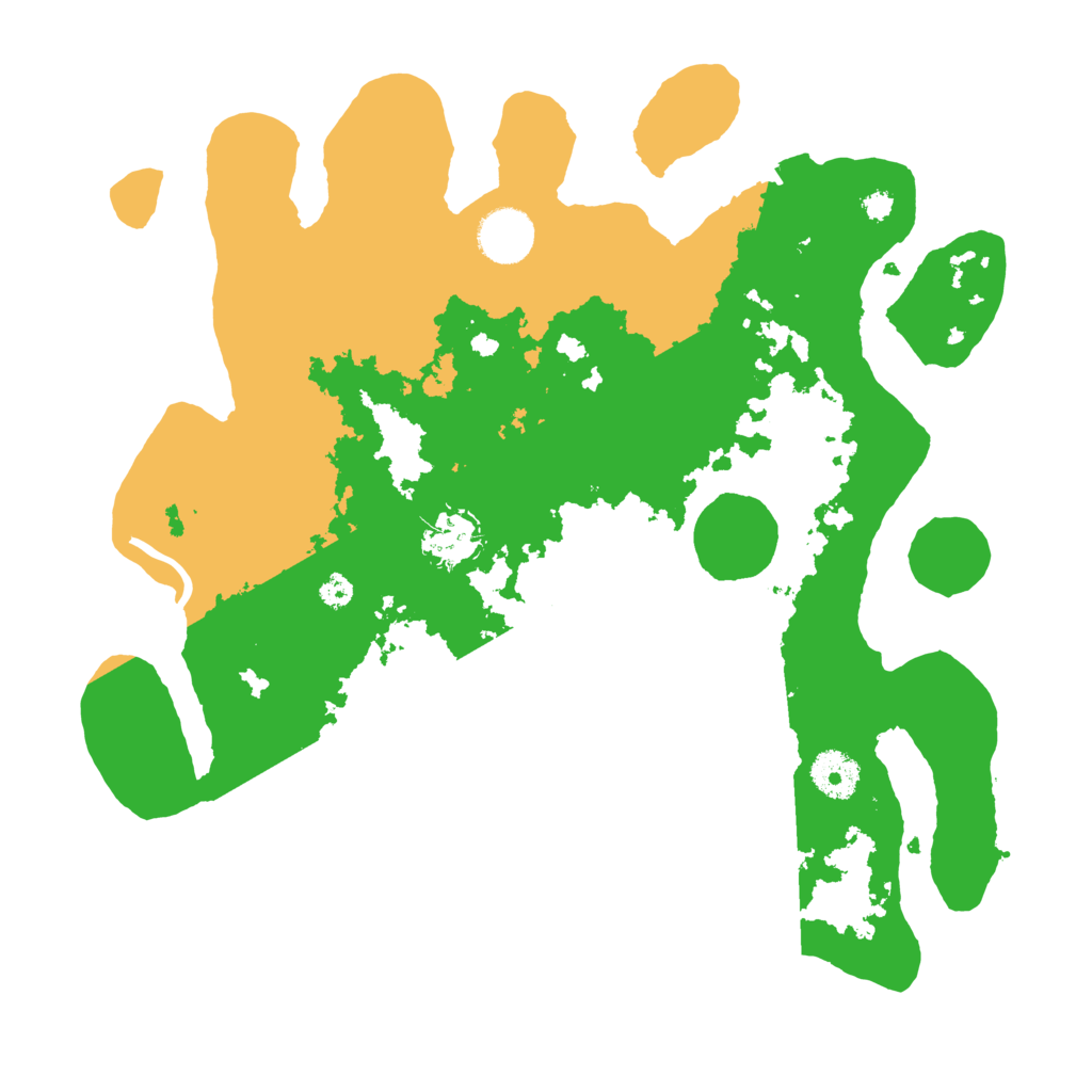 Biome Rust Map: Procedural Map, Size: 3450, Seed: 6345901