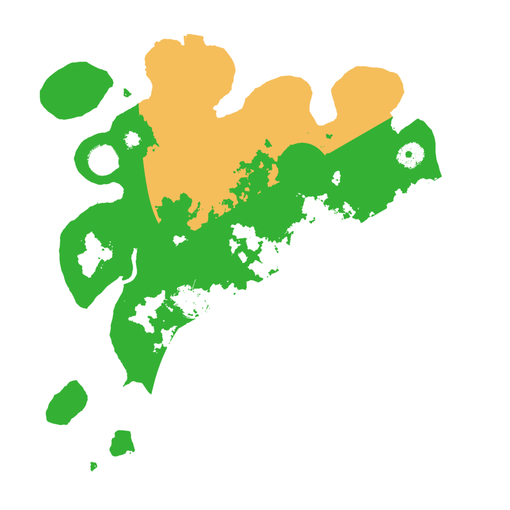 Biome Rust Map: Procedural Map, Size: 3000, Seed: 24495