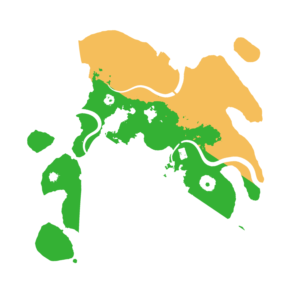 Biome Rust Map: Procedural Map, Size: 2800, Seed: 1914591114