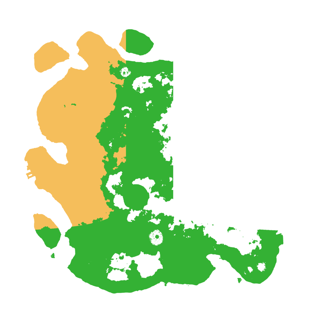 Biome Rust Map: Procedural Map, Size: 3300, Seed: 1046449946