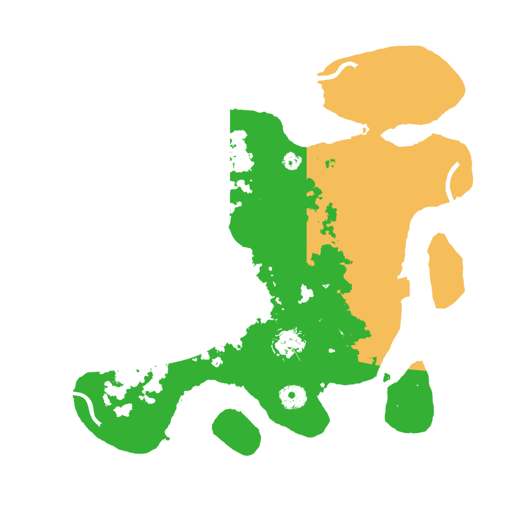 Biome Rust Map: Procedural Map, Size: 3000, Seed: 1736789984