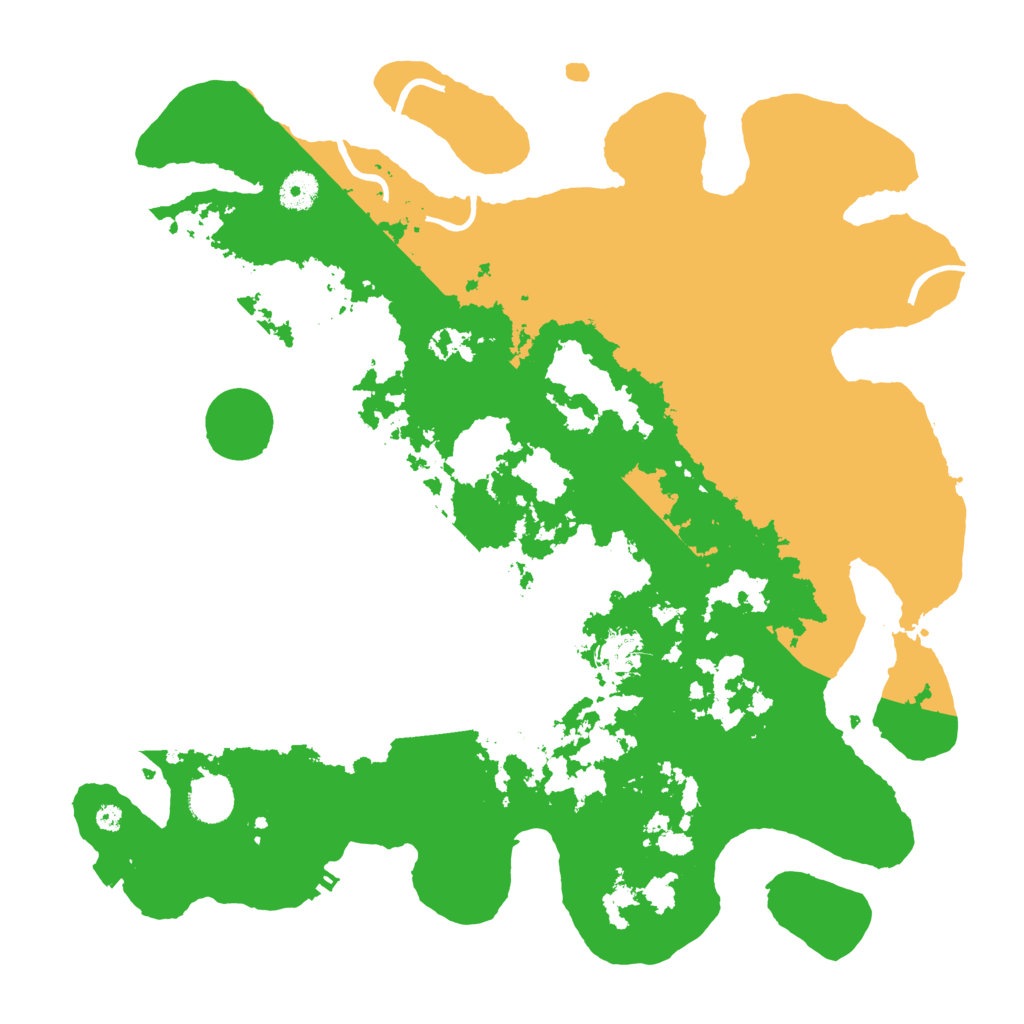 Biome Rust Map: Procedural Map, Size: 4000, Seed: 44181016