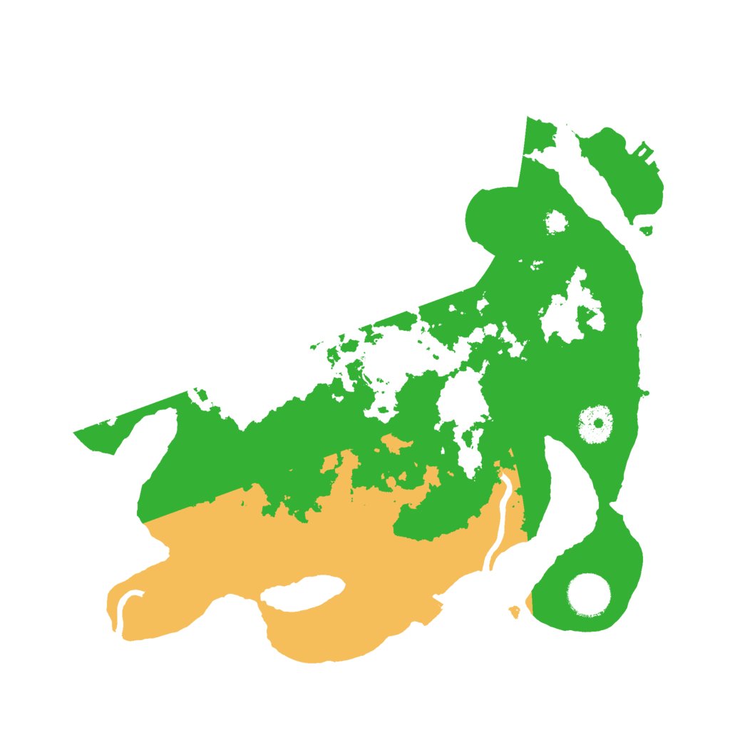 Biome Rust Map: Procedural Map, Size: 3000, Seed: 185110324