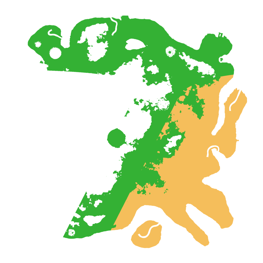 Biome Rust Map: Procedural Map, Size: 4000, Seed: 694200