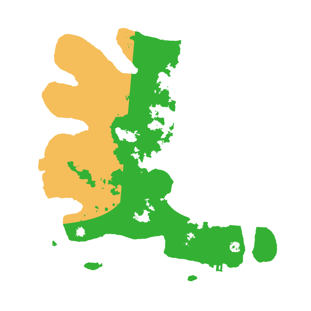Biome Rust Map: Procedural Map, Size: 3000, Seed: 67383