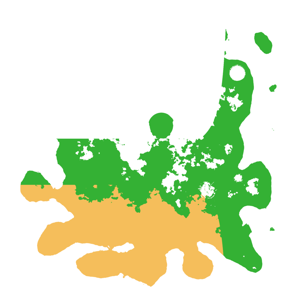 Biome Rust Map: Procedural Map, Size: 3500, Seed: 2005364381