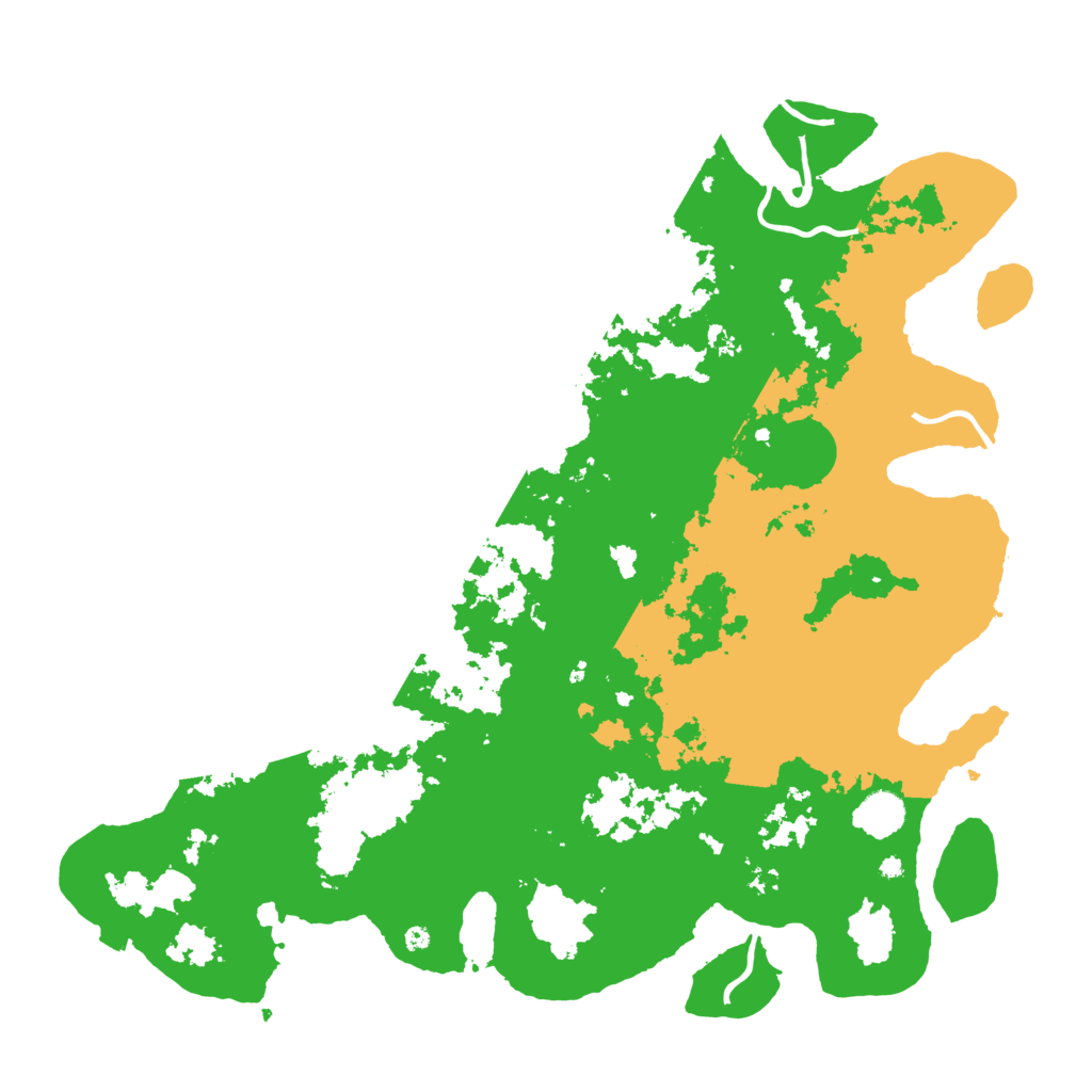Biome Rust Map: Procedural Map, Size: 4500, Seed: 811899790