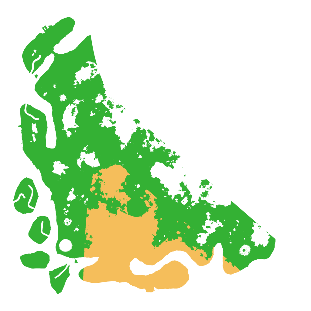 Biome Rust Map: Procedural Map, Size: 4300, Seed: 642937749