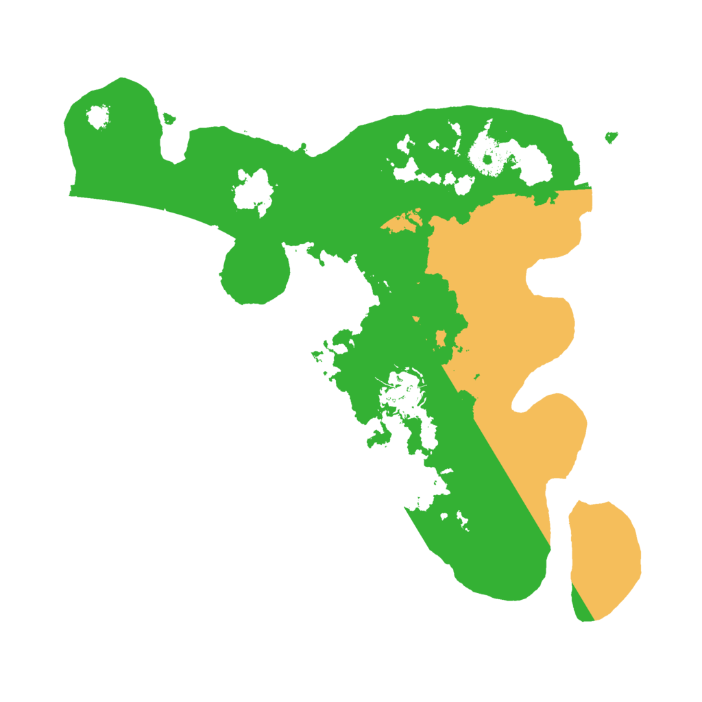 Biome Rust Map: Procedural Map, Size: 2800, Seed: 1951666504