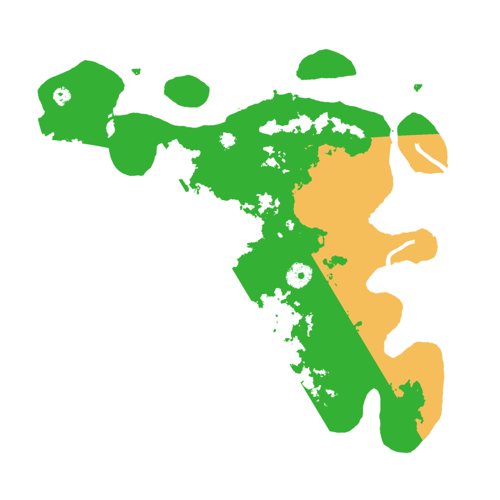 Biome Rust Map: Procedural Map, Size: 3000, Seed: 1951666504