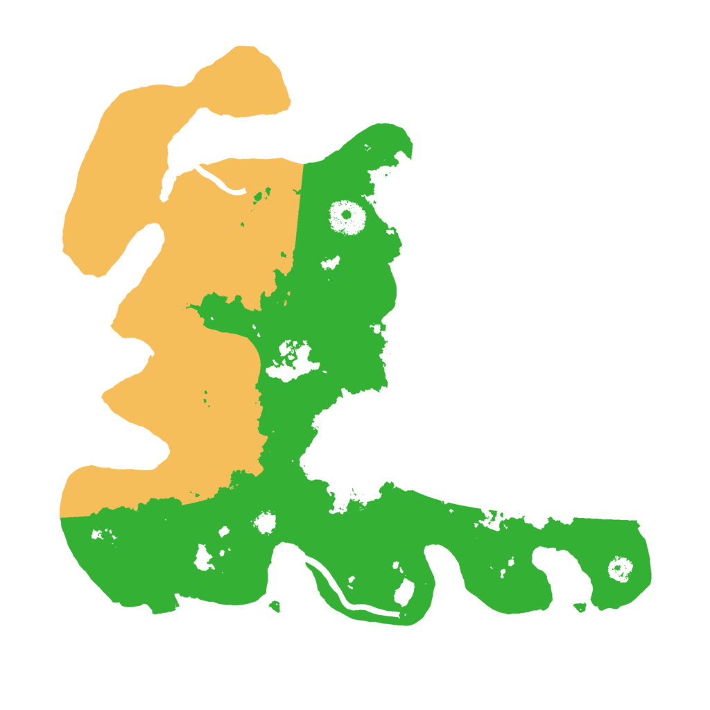 Biome Rust Map: Procedural Map, Size: 3000, Seed: 9248036