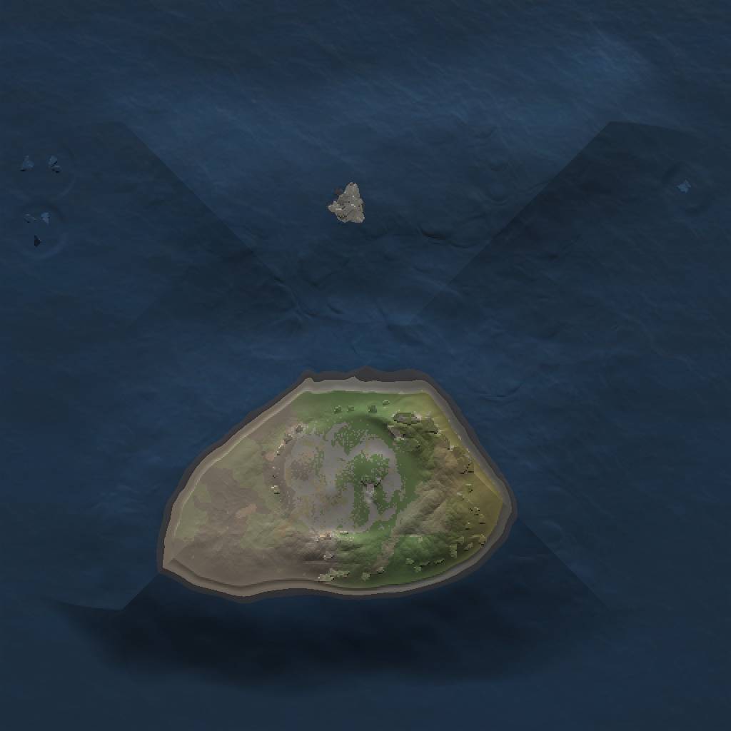 Rust Map: Procedural Map, Size: 1000, Seed: 1740823819, 3 Monuments