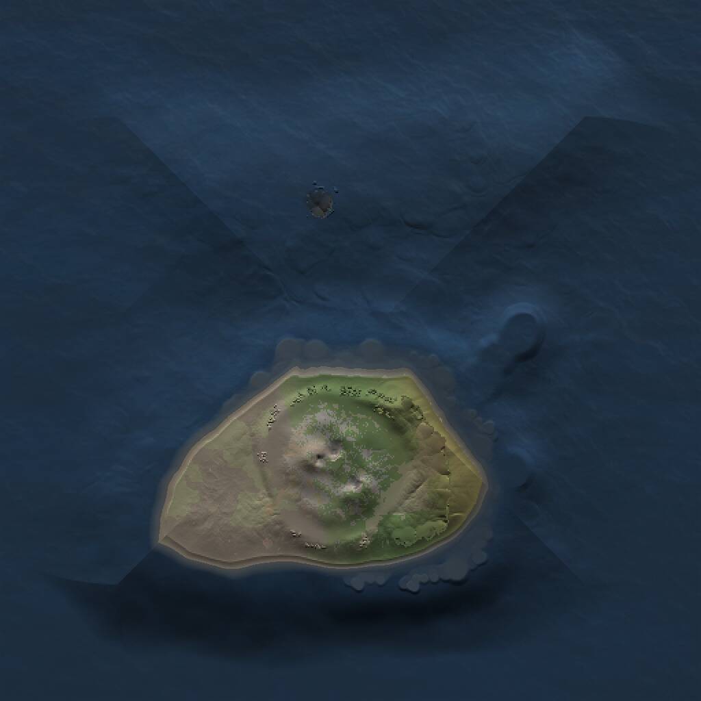 Rust Map: Procedural Map, Size: 1000, Seed: 1740823819, 1 Monuments