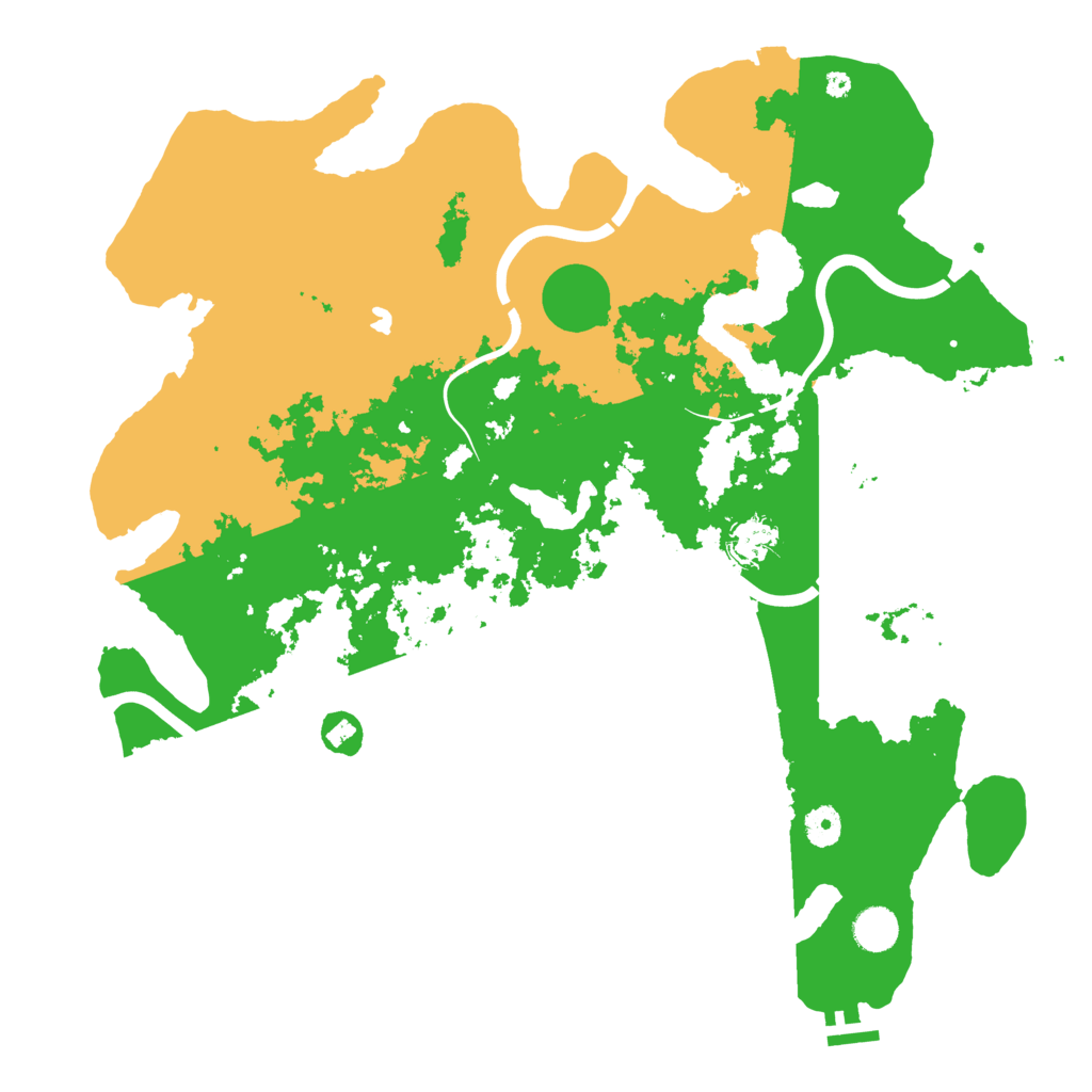 Biome Rust Map: Procedural Map, Size: 4250, Seed: 1386809487