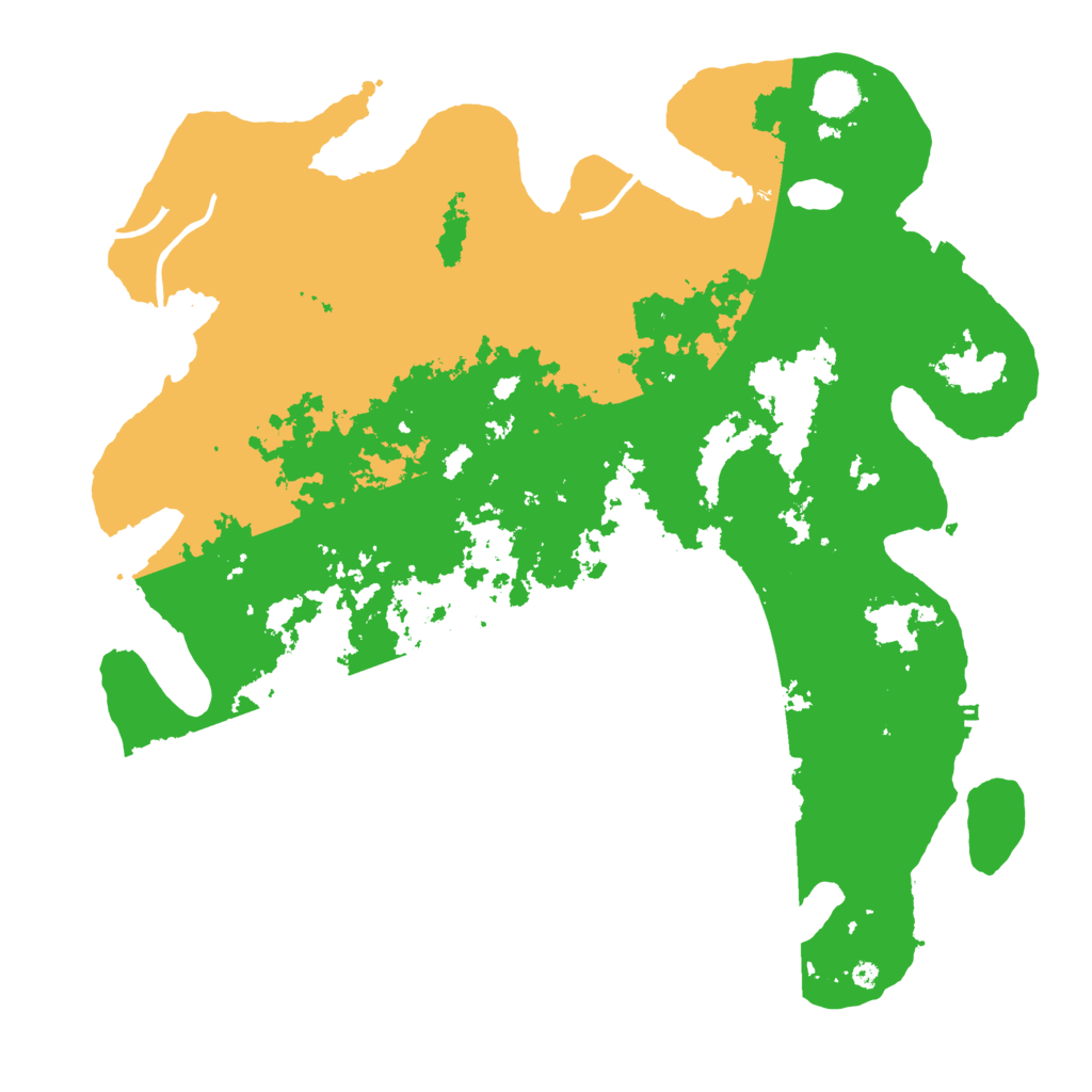 Biome Rust Map: Procedural Map, Size: 4250, Seed: 1386809487