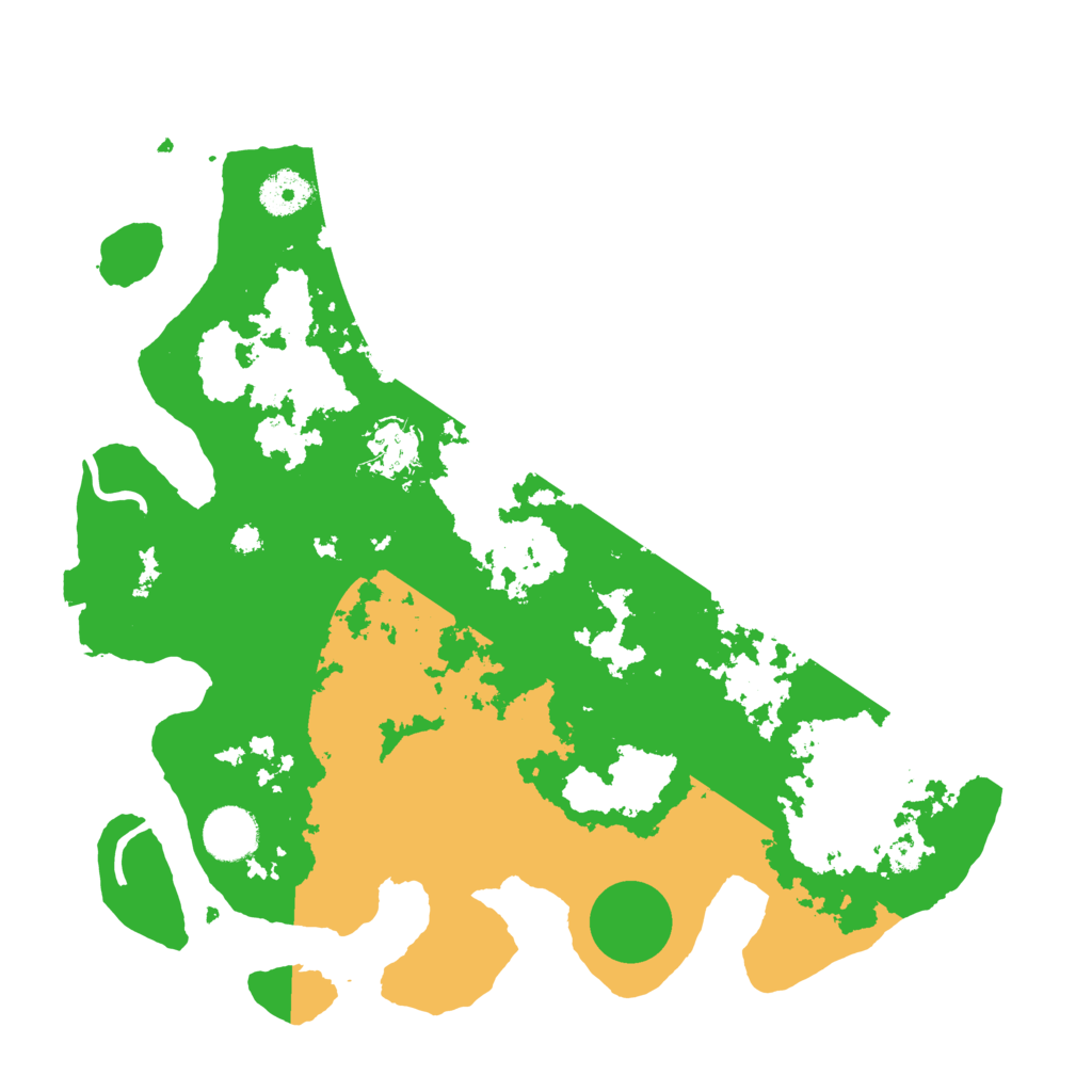 Biome Rust Map: Procedural Map, Size: 3500, Seed: 1834009624