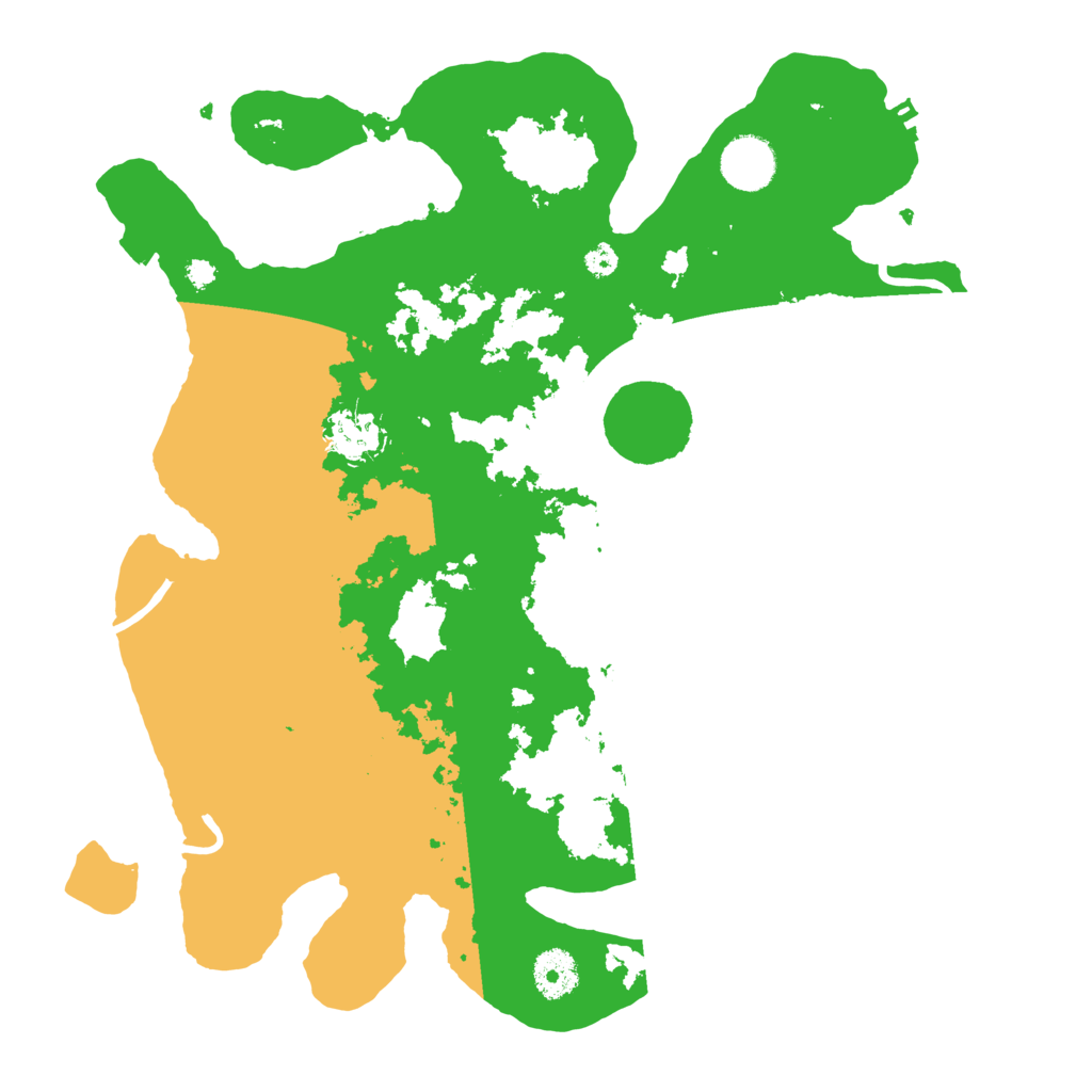 Biome Rust Map: Procedural Map, Size: 3500, Seed: 627542221