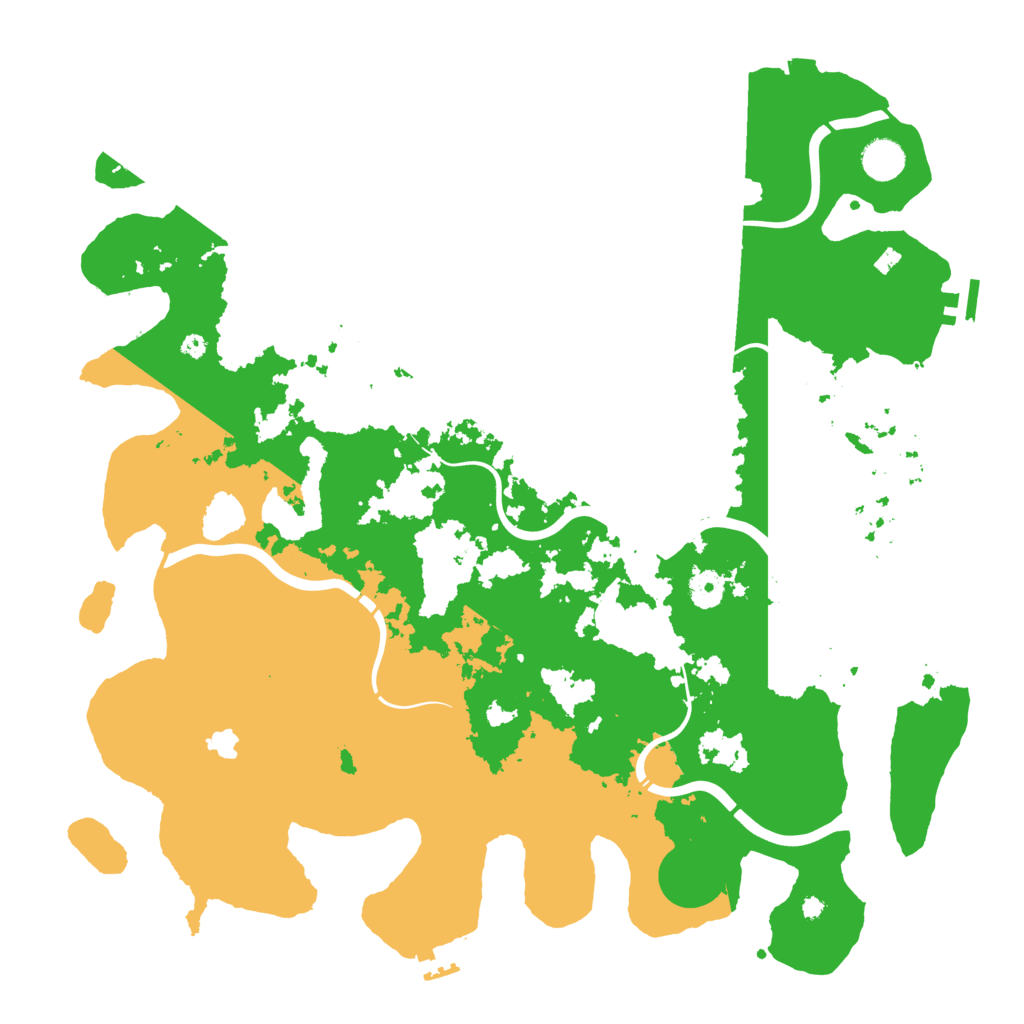 Biome Rust Map: Procedural Map, Size: 4250, Seed: 200723