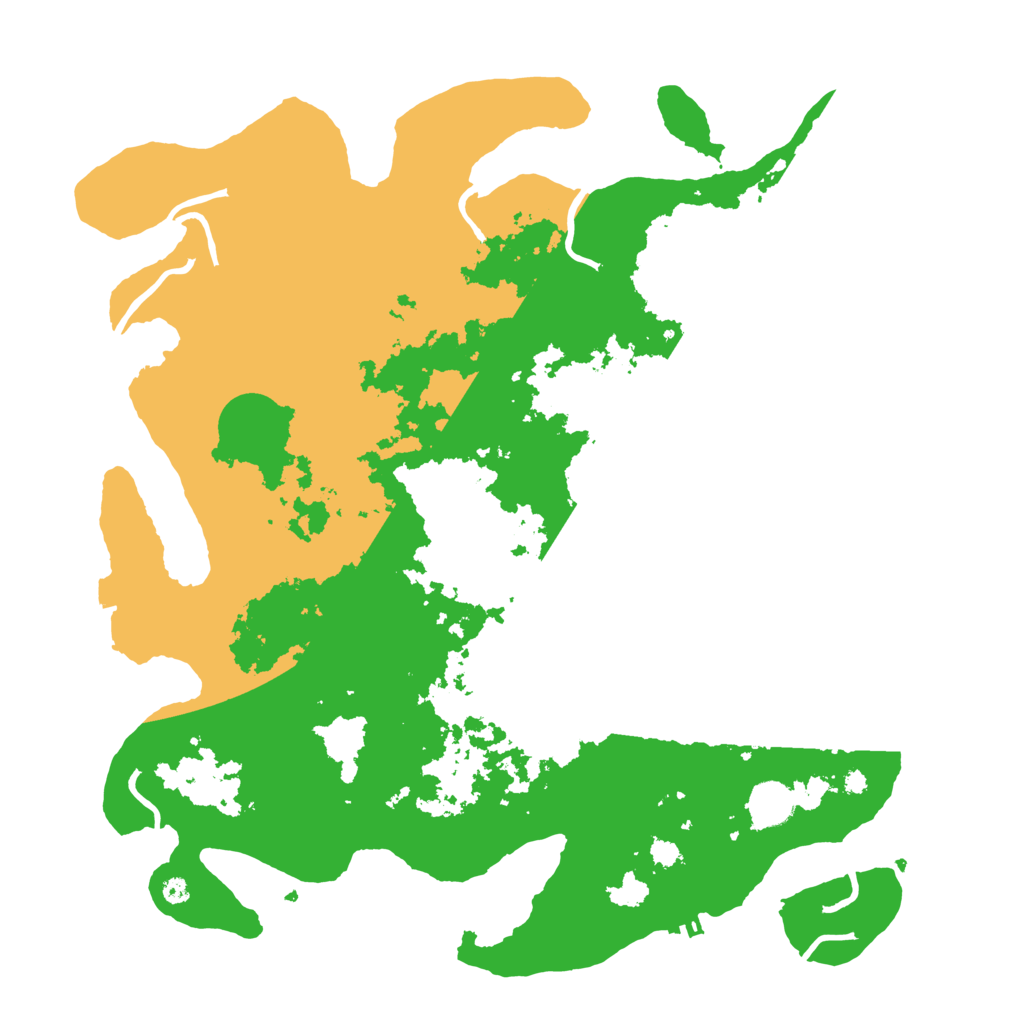 Biome Rust Map: Procedural Map, Size: 4000, Seed: 457251234
