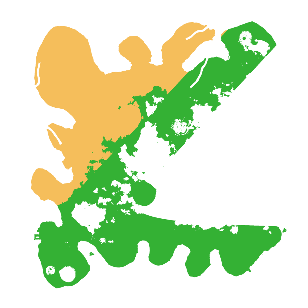 Biome Rust Map: Procedural Map, Size: 3500, Seed: 42482713