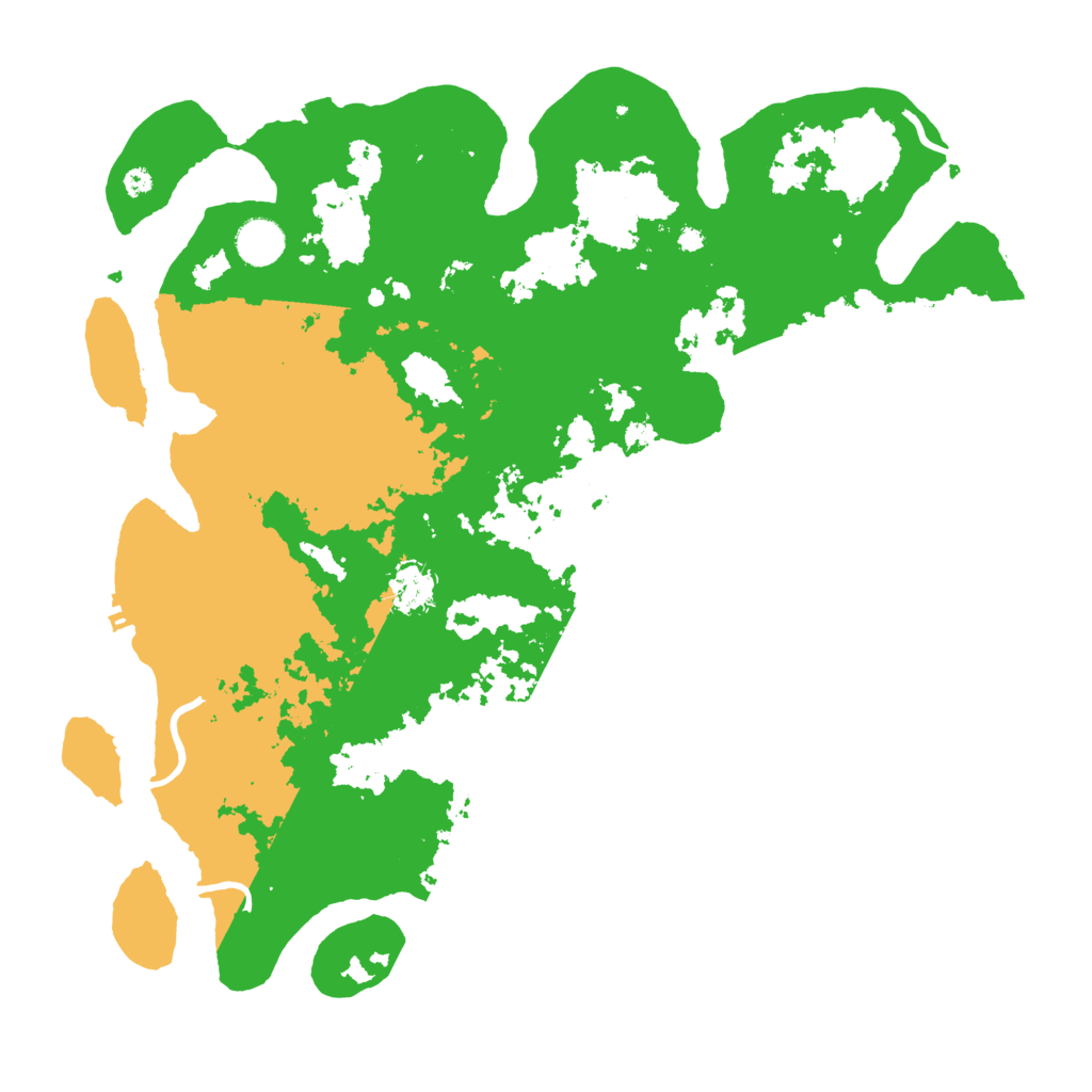 Biome Rust Map: Procedural Map, Size: 4000, Seed: 22747