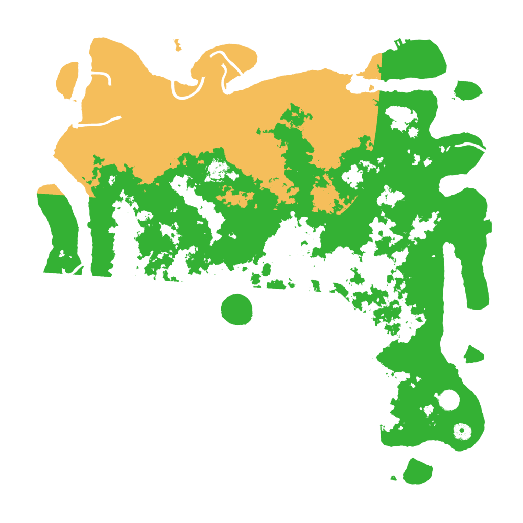 Biome Rust Map: Procedural Map, Size: 4500, Seed: 1881618235