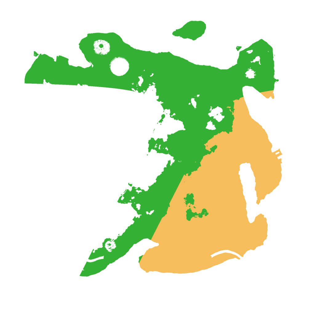 Biome Rust Map: Procedural Map, Size: 3000, Seed: 356727