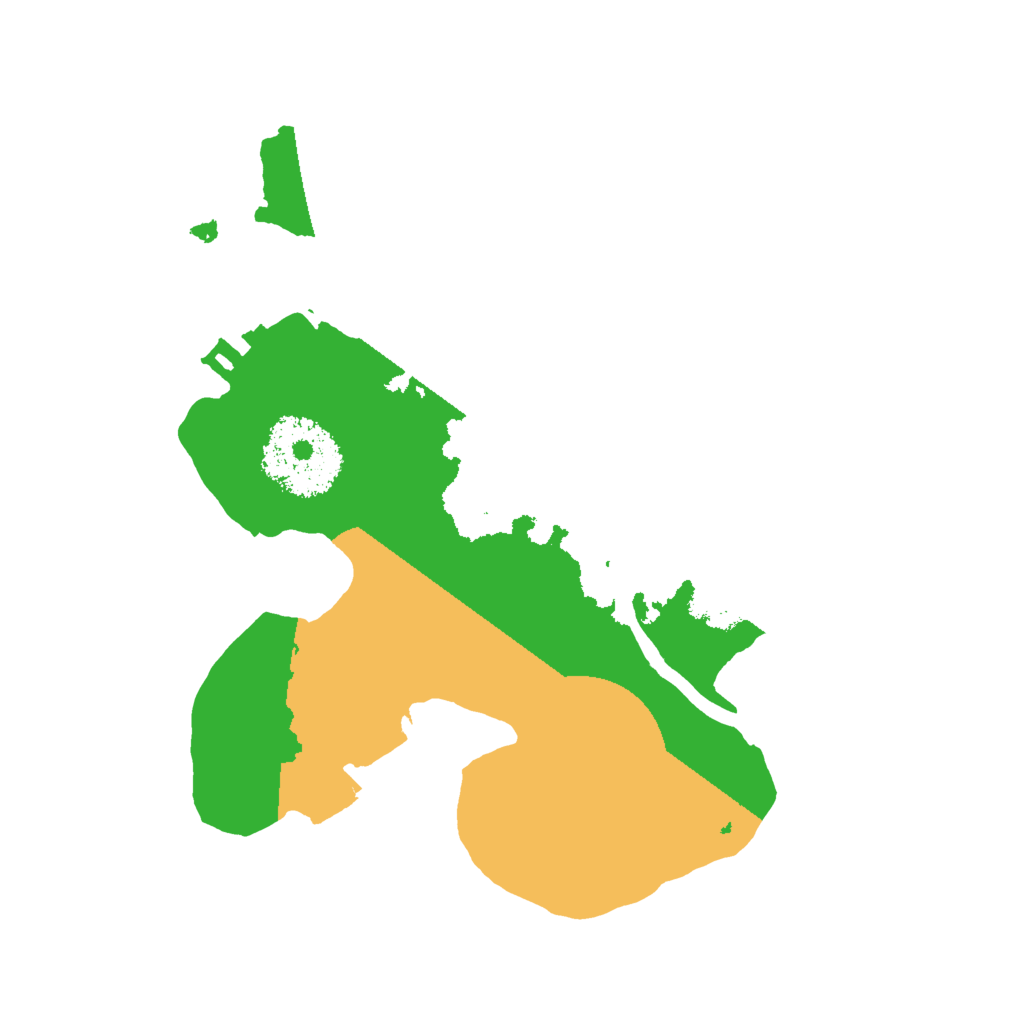 Biome Rust Map: Procedural Map, Size: 2000, Seed: 1139446493