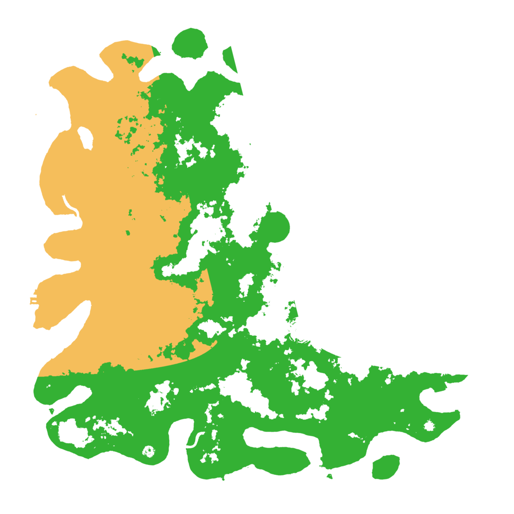 Biome Rust Map: Procedural Map, Size: 4500, Seed: 425272000