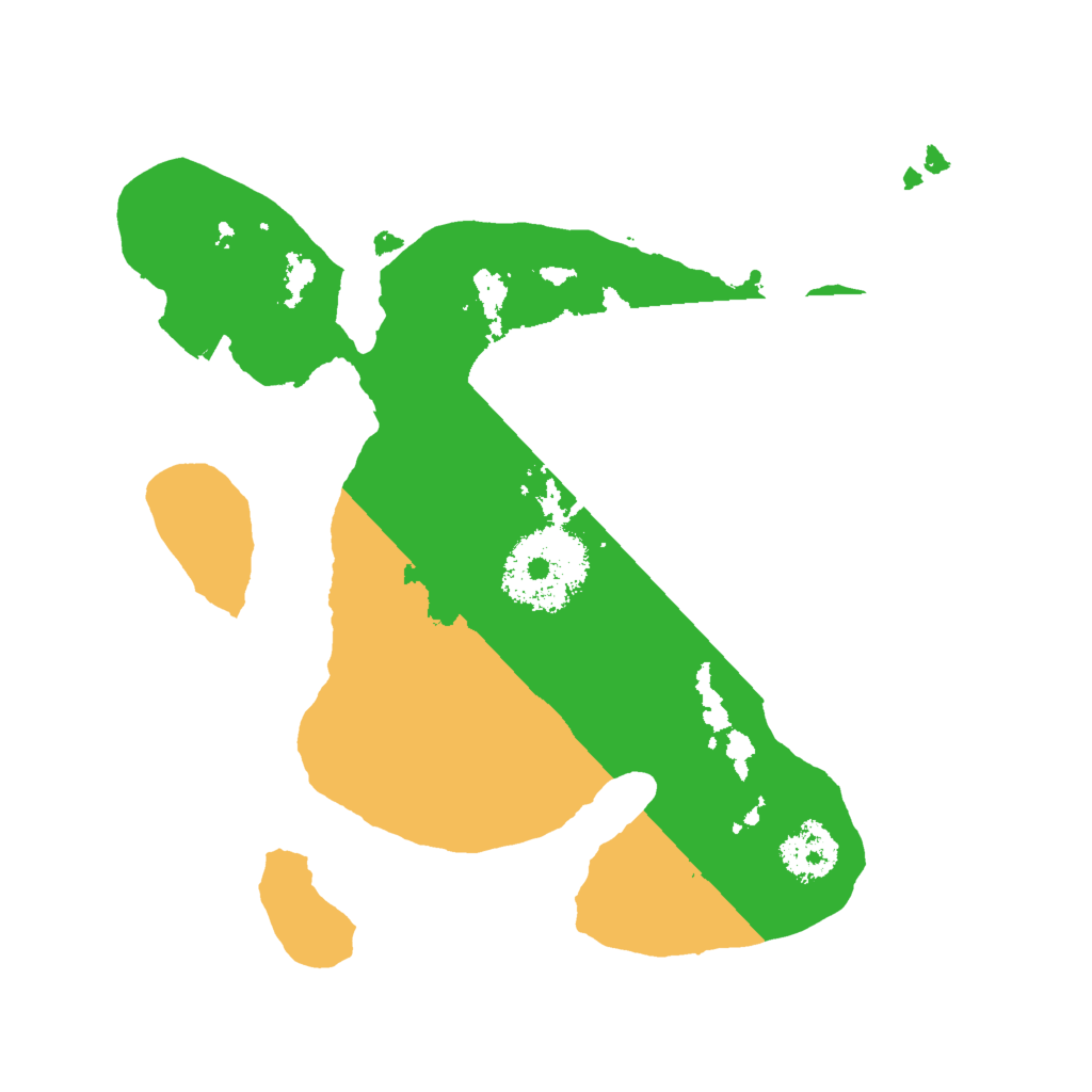 Biome Rust Map: Procedural Map, Size: 2000, Seed: 4546