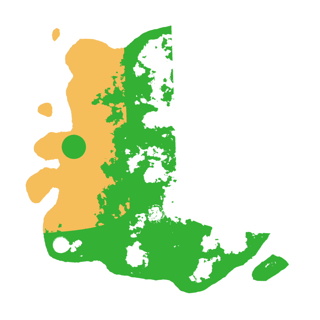 Biome Rust Map: Barren, Size: 3500, Seed: 1582892595