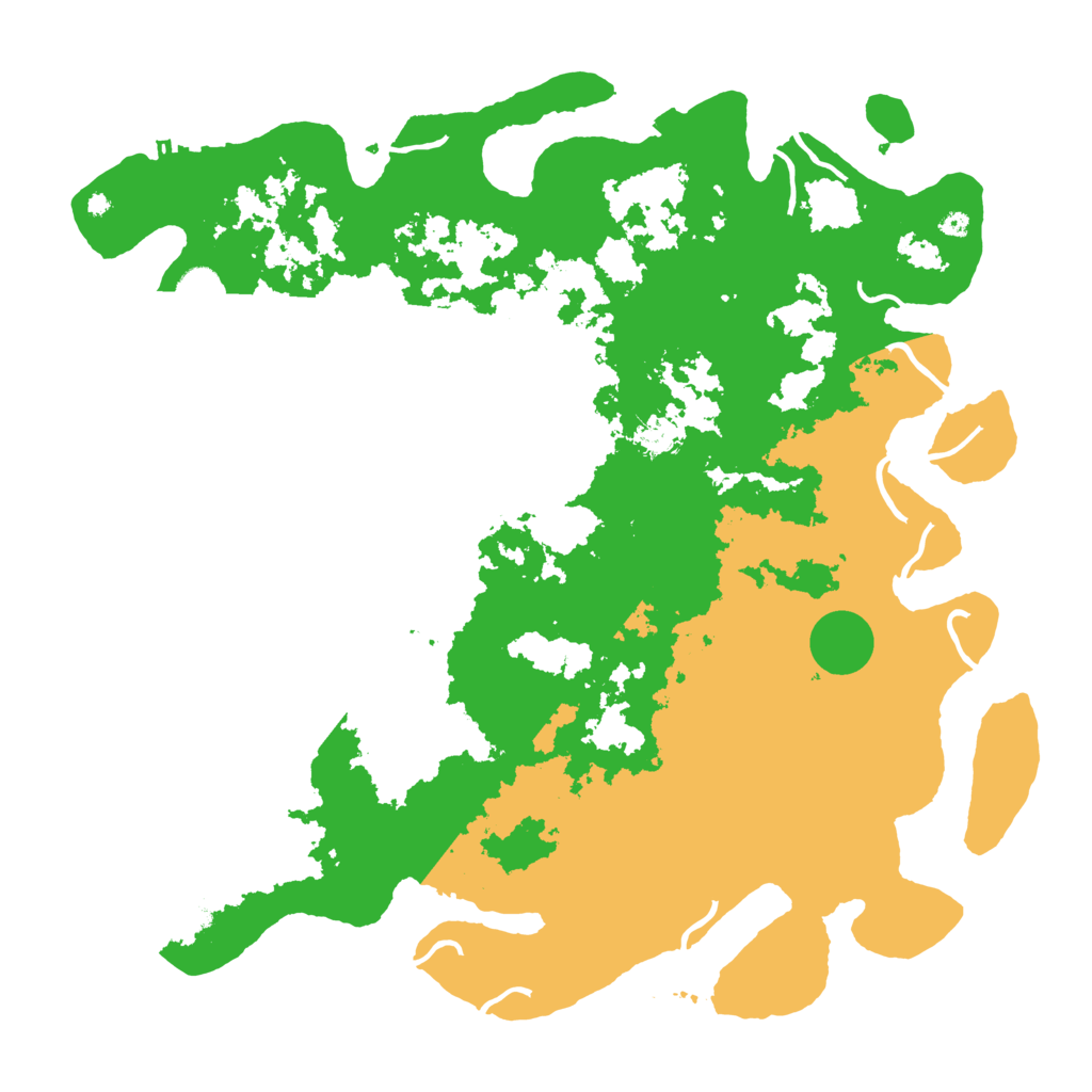 Biome Rust Map: Procedural Map, Size: 4500, Seed: 92814333
