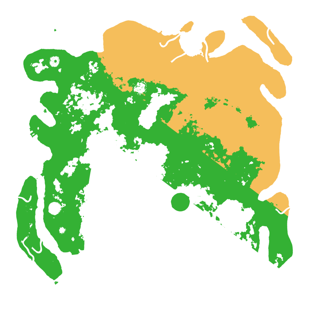 Biome Rust Map: Procedural Map, Size: 4500, Seed: 29000000