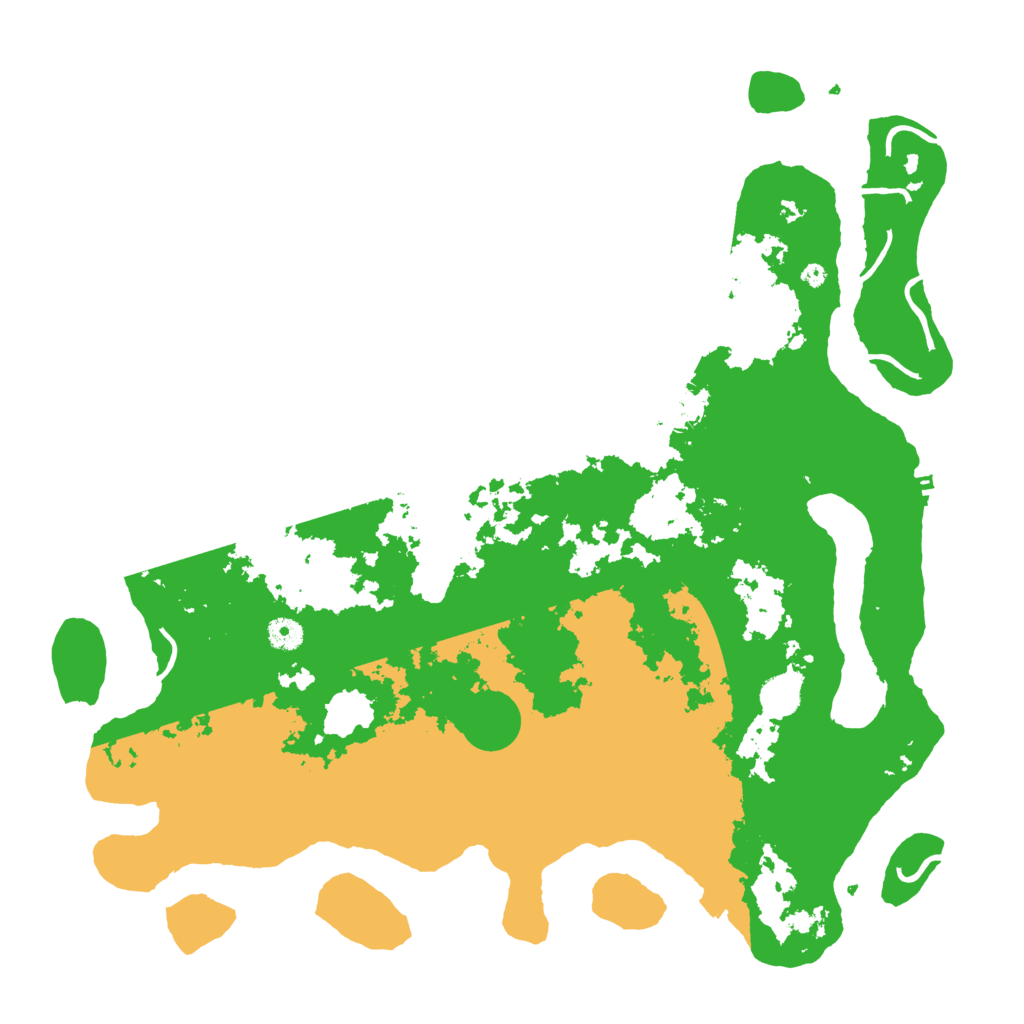 Biome Rust Map: Procedural Map, Size: 4500, Seed: 1016077775